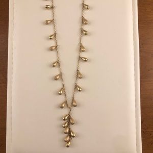 Gold style teardrop necklace ✨🌟💎